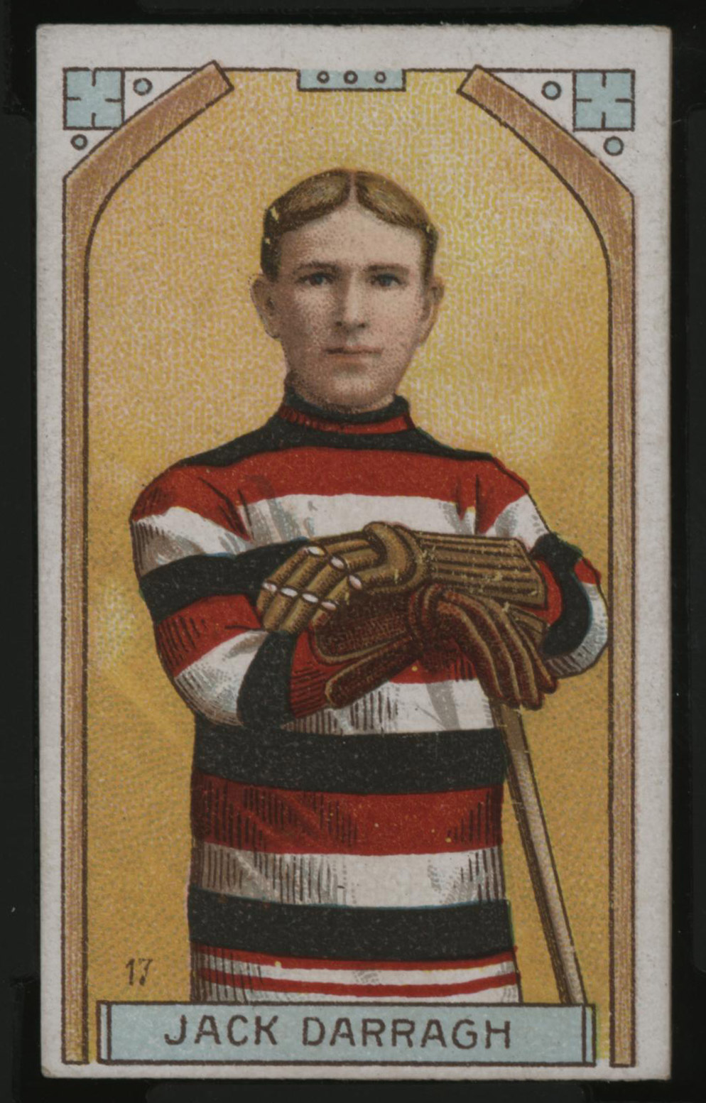 1911-1912 C55 Imperial Tobacco Hockey #17 Jack Darragh - Issued Front