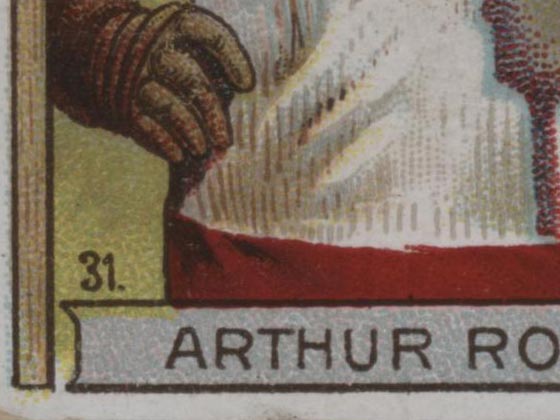 1911-1912 C55 Imperial Tobacco Hockey #31 Arthur Ross - Issued Detail