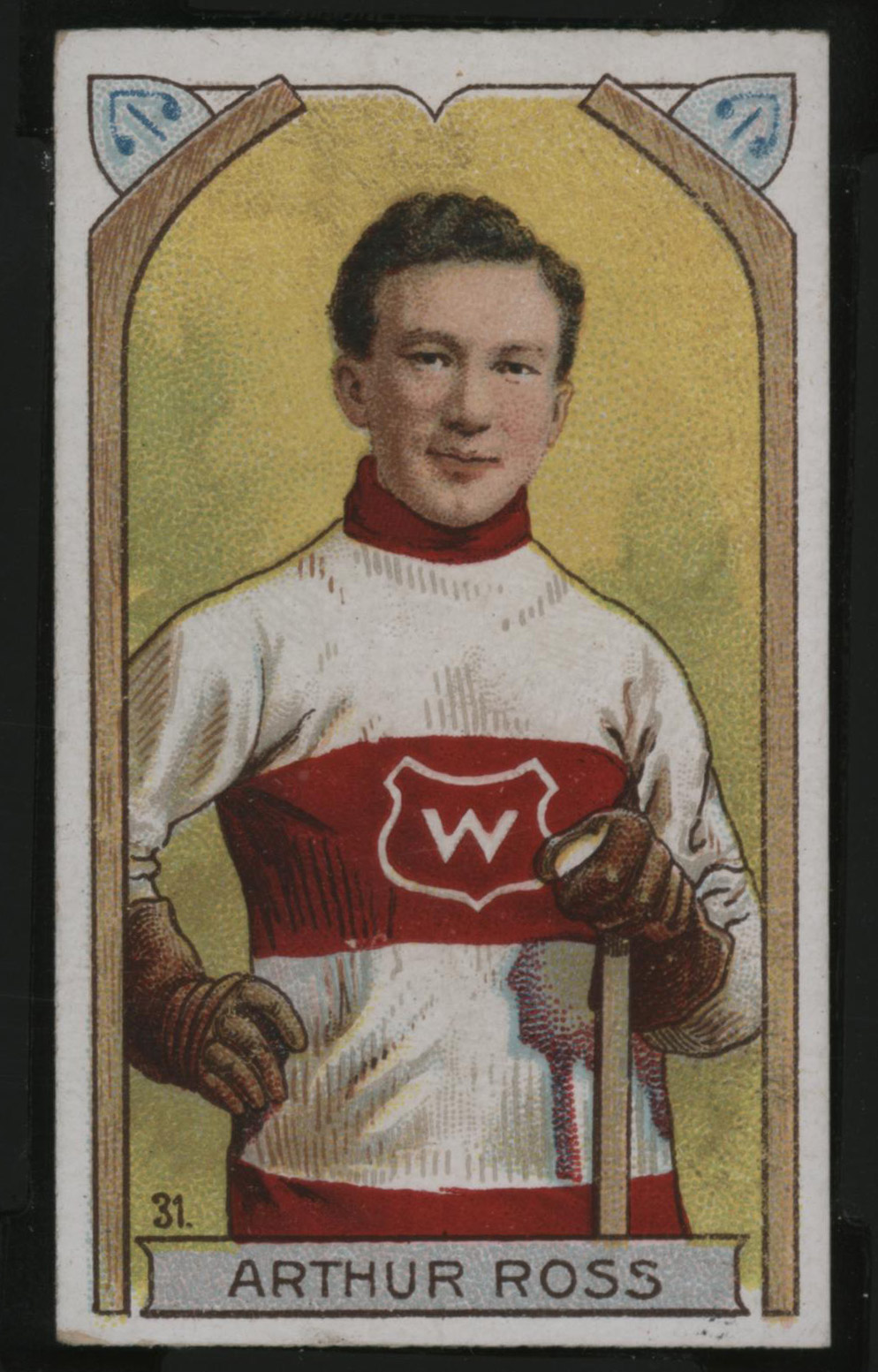 1911-1912 C55 Imperial Tobacco Hockey #31 Arthur Ross - Issued Front