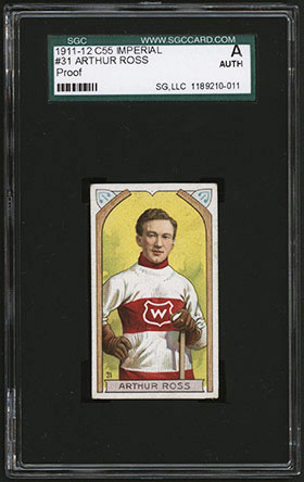 1911-1912 C55 Imperial Tobacco Hockey #31 Arthur Ross - Front
