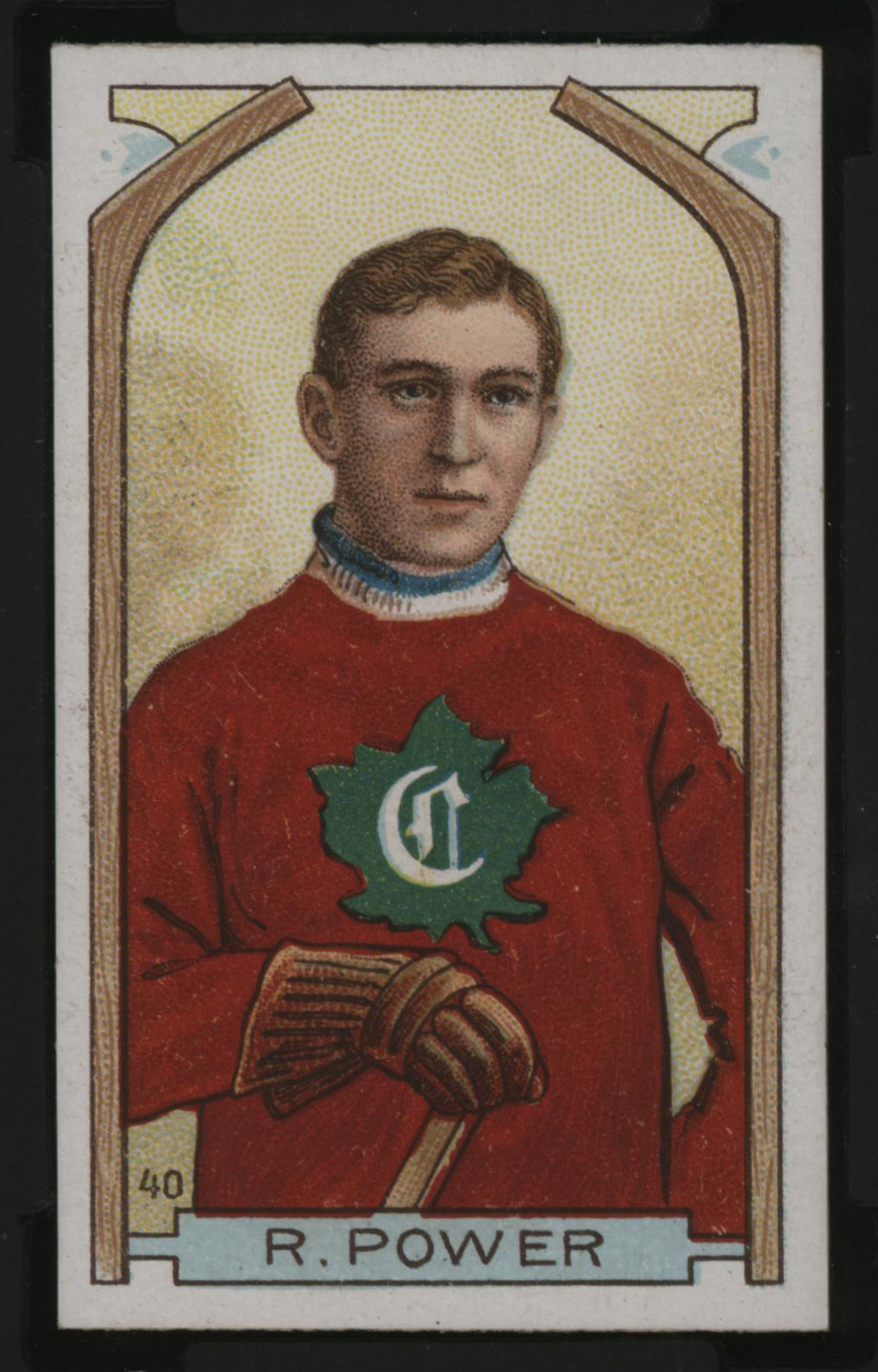 1911-1912 C55 Imperial Tobacco Hockey #40 Rocket Power - Issued Front