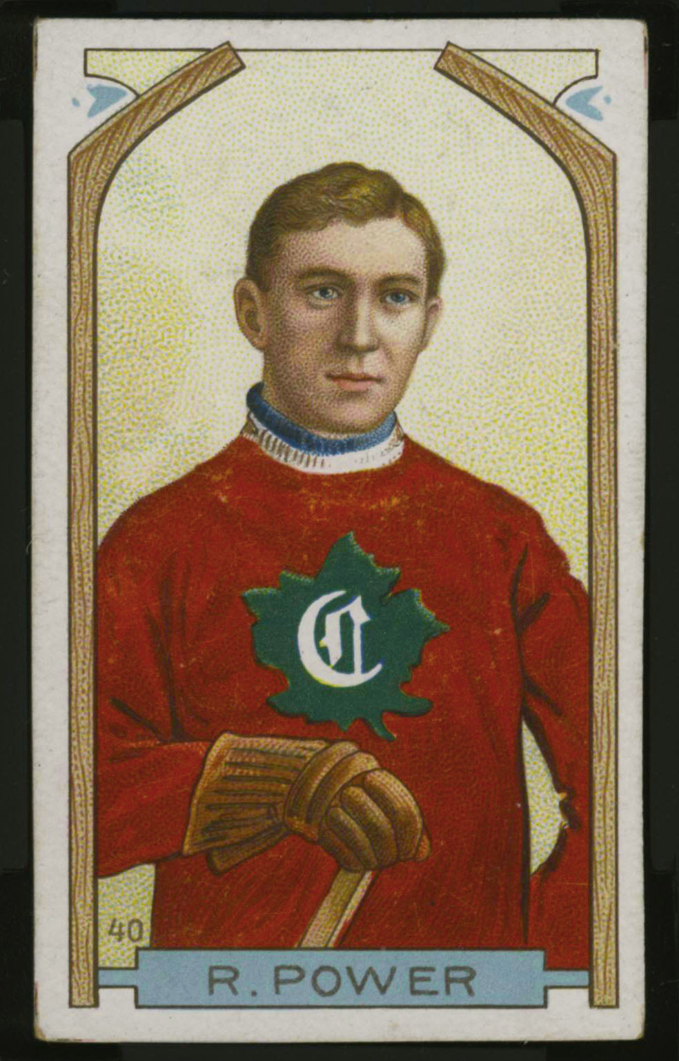 1911-1912 C55 Imperial Tobacco Hockey #40 Rocket Power - Proof Front