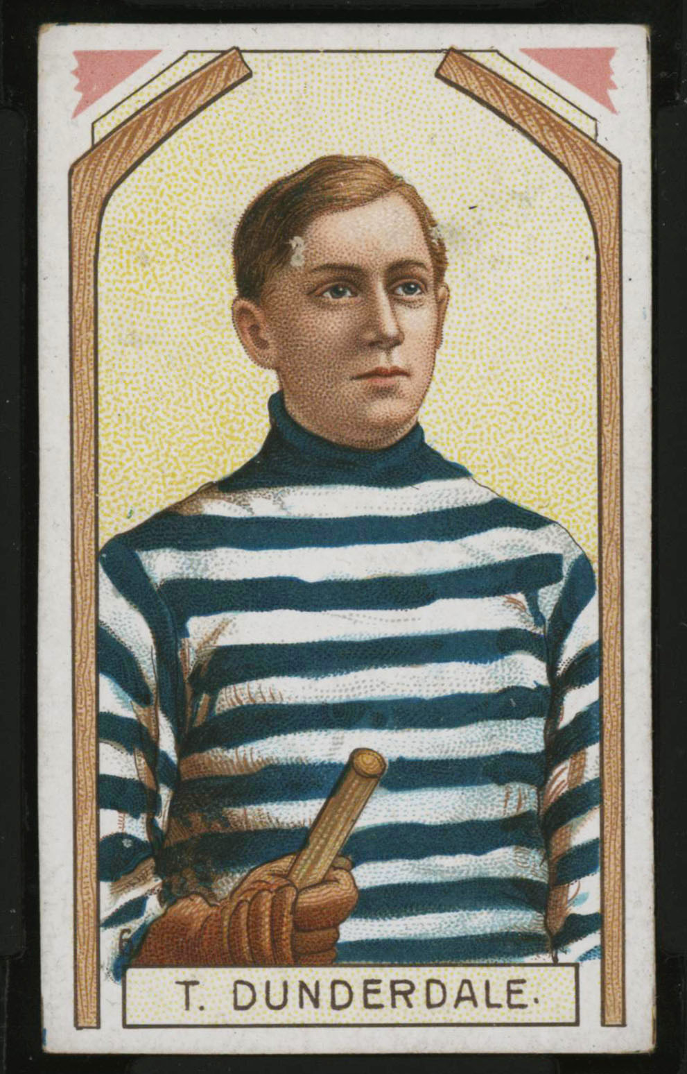 1911-1912 C55 Imperial Tobacco Hockey #6 Tom Dunderdale - Proof Front